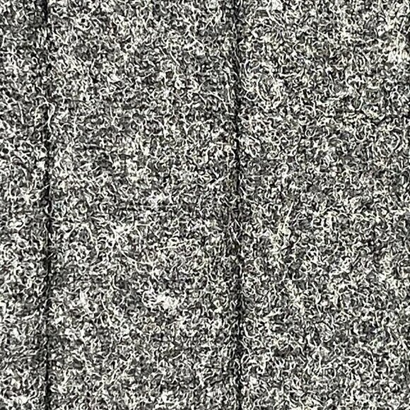 charles nolan couture wool pleated wrap flounce hem knee-length skirt charcoal 6 - Picture 13 of 16